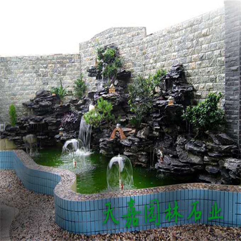 榆林小庭院水景设计