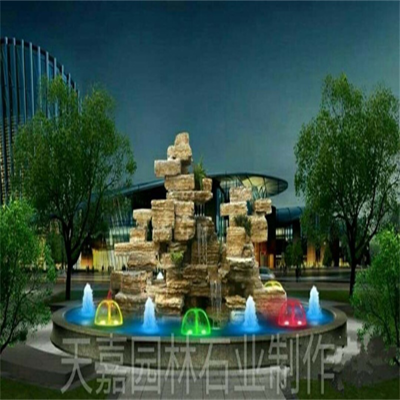 榆林水幕墙喷泉设计